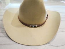 Sterling Silver Concho Hat Band  Sterling Silver Buckle