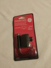 GE HD TV Antenna Balun 300 to 75 Ohm Matching Transformer Set A/V Coax Connector