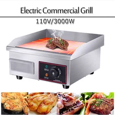 Commercial Electric Griddle For Professional Restaurant Frying NF9