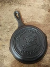 Fully Restored Cracker Barrel Cast Iron SKILLET Pan 6"  Seasoned Flat