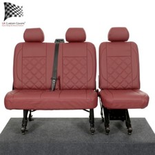 Vw Transporter T6/T6.1 Shuttle Rear Seat Covers Leatherette (2025 Onwards) 966
