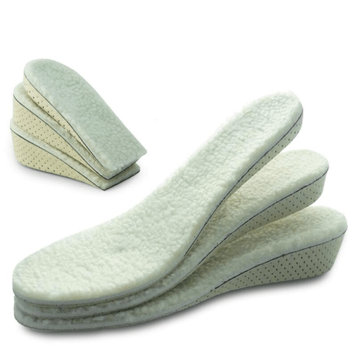 Height Taller Elevator For Men Women Winter Shoes Insole Heel Lift Insert Pad - Picture 2 of 12