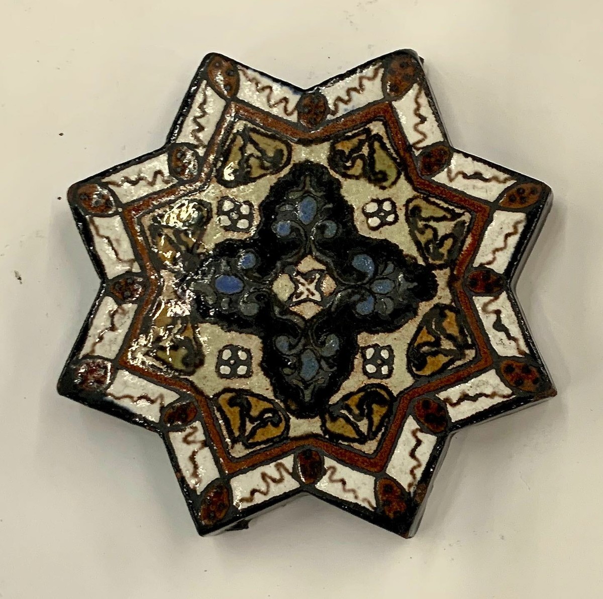 茶 LE st Vintage Malibu 8-Point Tea Tile | eBay