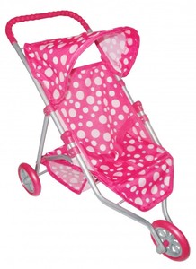 poussette rose jouet