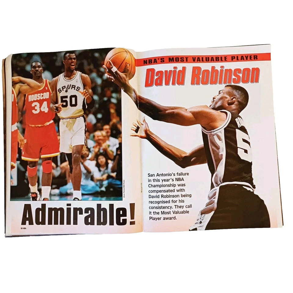 NBA Basketball Michael Jordan '95 Champions Magazine Book - Image 4 of 4