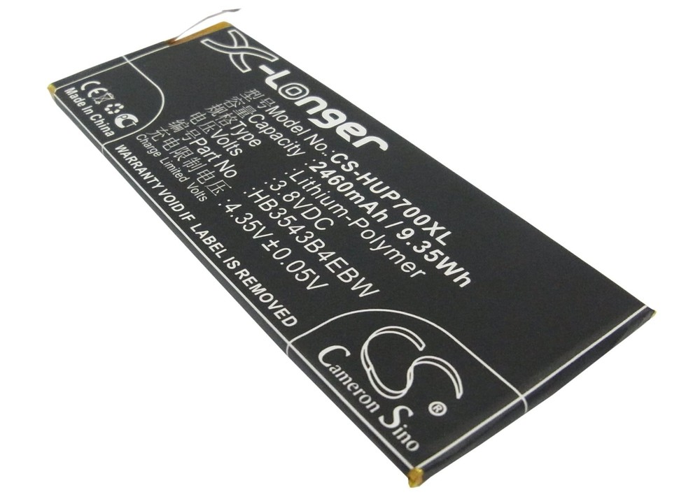Battery for Huawei  Ascend P7, Ascend P7-L00, Ascend P7-L05, Ascend P7-L07, Asce