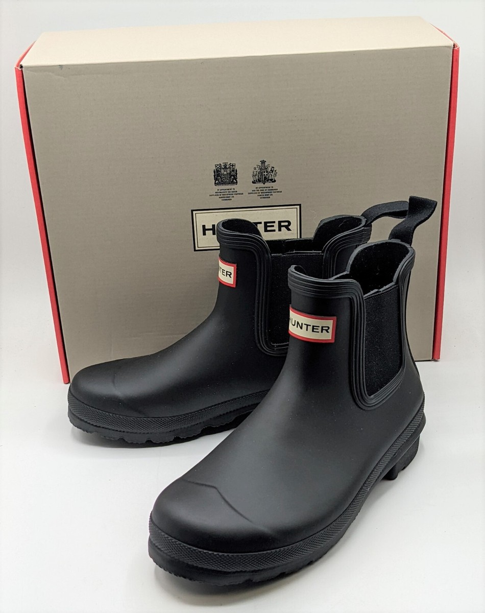 Hunter Women's Original Chelsea Waterproof Rain Boot (Black Hunter Women's Original Chelsea Waterproof Rain Boot (Black