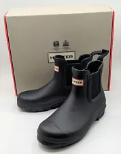 Hunter Women's Original Chelsea Waterproof Rain Boot (Black, PICK SIZE) - NEW