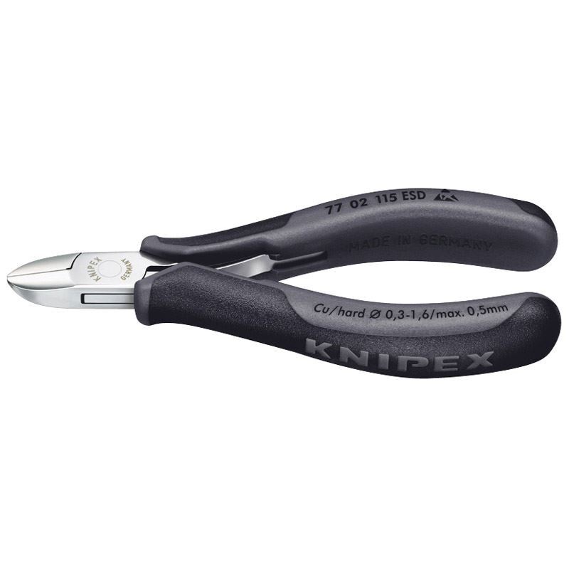 Knipex Knipex 77 02 115 ESD 115mm Antistatic Diagonal Cutting Nipper