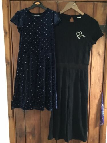 Girls F&F Jumpsuit & H&M Dress - Age 9-10 - Picture 1 of 5