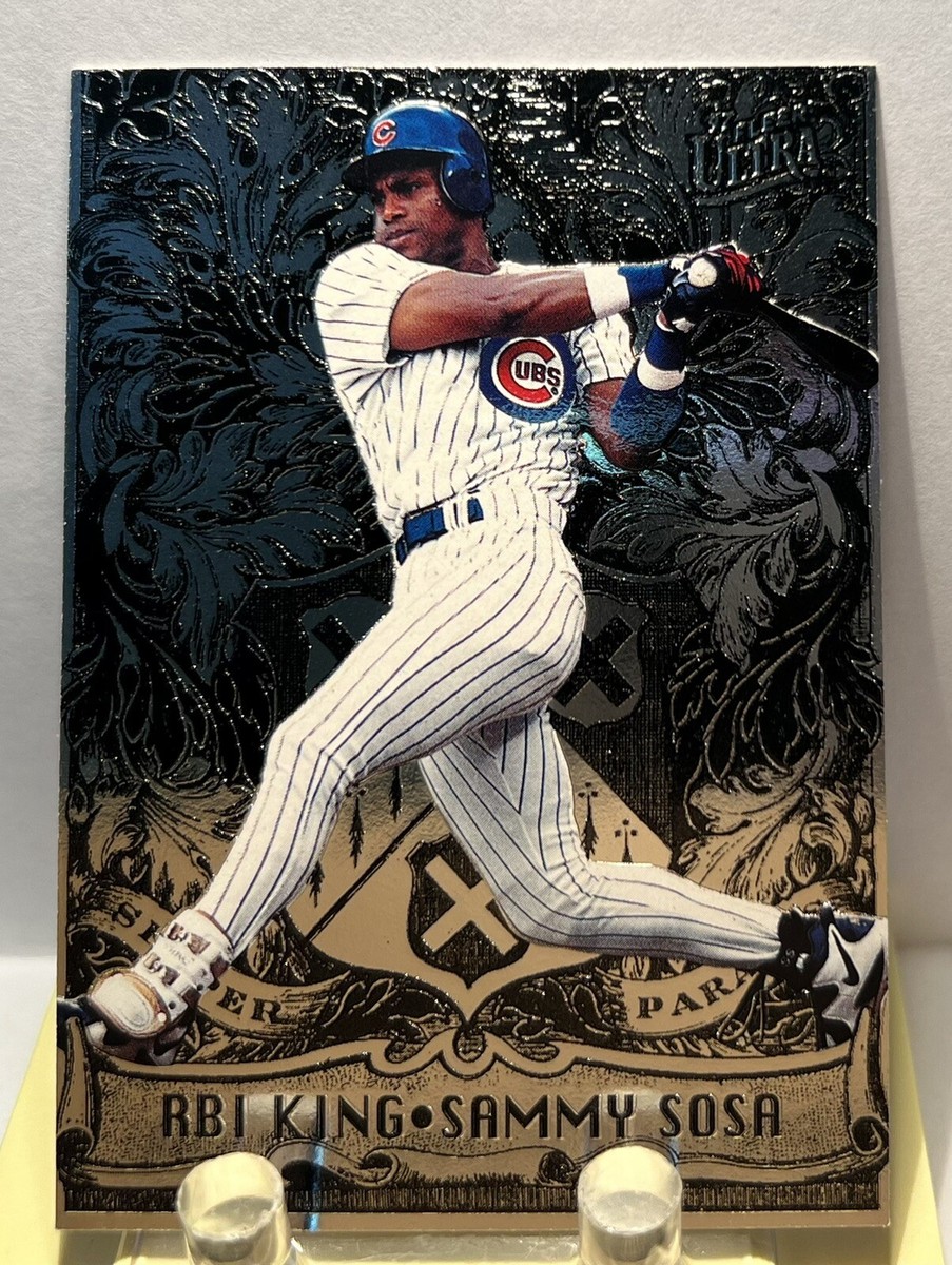 🔥1996 Fleer Ultra RBI Kings Sammy Sosa ⚾️ #8 609 Home Runs