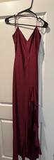 Burgundy Windsor Dress XS NEW