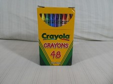 Vintage 2000 Crayola 48 Count Box Crayons w/ Retired Dandelion NEW L1