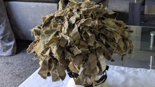 British Army MK7 Combat Assault Helmet ~ Size Medium + Cover MTP & Ghillie net - Picture 11 of 24