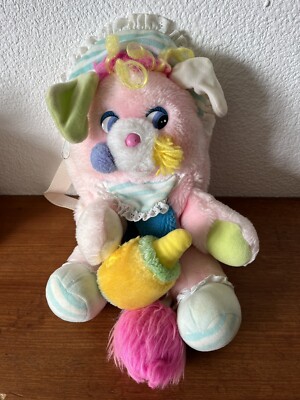 Lot De Peluches Popples Vintage Avec Sac à Dos - Occasion