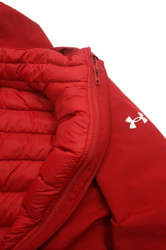 Under Armour Infrared 700 Fill Down UA Storm ColdGear 3-in-1 Jacket (Large, Red) - Picture 3 of 12