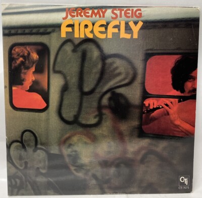 Jeremy Steig - Firefly (LP, Vinyl, Gat) 1977 CTI 7075 Jazz Funk VG+