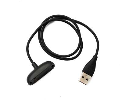 SYSTEM-S USB 2.0 Kabel 50 cm Ladekabel für Fitbit Inspire 3 Smartwach in