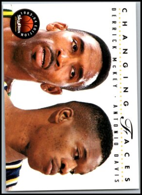 1993-94 SkyBox Premium #302 D McKey / A Davis - Changing Faces FREE SHIPPING!