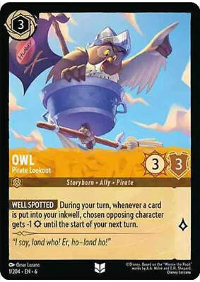 set 6 lorcana cards Disney Lorcana: Azurite Sea Booster Pack Each player needs a 60 Disney Lorcana Chapter 6 AZURITE