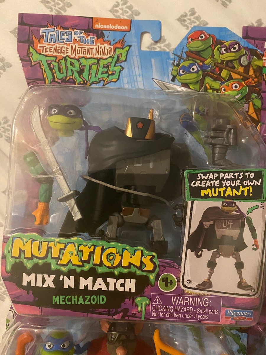 Teenage Mutant Ninja Turtles Mutations Mix N Match Mechazoid Figürü