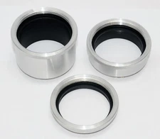 M42 MACRO RINGS EXTENSION TUBES 3x Set 42mm Screw Mount Pentacon VINTAGE