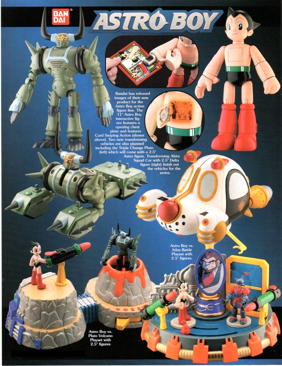 2004 Action Figures Toy PRINT AD ART - ASTRO BOY - BANDAI - ATLAS