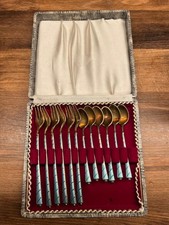 ela denmark mokka gabeln l&ouml;ffel silber 925 silber 6 12 st&uuml;ck