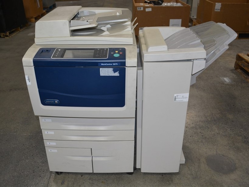 XEROX WorkCentre 5875 Multifunction Printer SEE NOTES | eBay