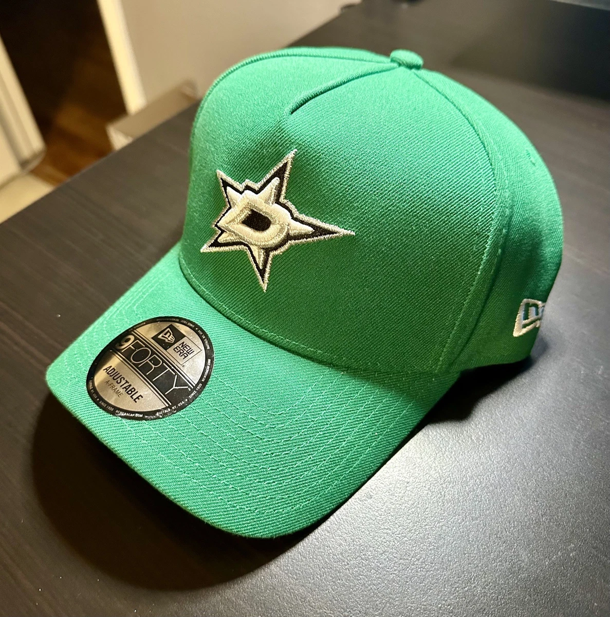Casquette New Era 59FIFTY Dallas Stars – Taille 7 1/2 – Noir – Hockey NHL – Années 90 Vintage