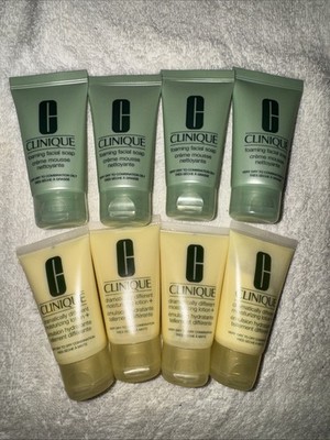 LOT 4 CLINIQUE Foaming Sonic Facial Soap & 4 Dramatic Diff Moisturizing Lotion