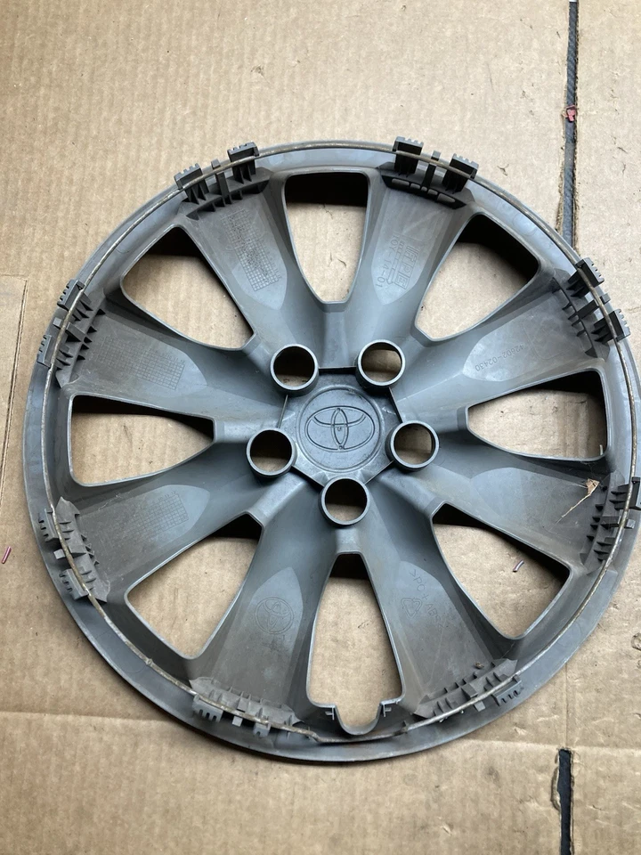 OEM 2014-2016 TOYOTA COROLLA 16 ДЮЙМОВ КОЛПАКИ СТУПИЦЫ КОЛЕСА ПАРА 42602-02430 #E6 - Изображение 4 из 4