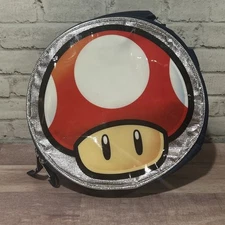 Super Mario Bioworld Round 9" Lunch Bag Mushroom