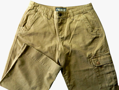 Mountain Khakis Cargo Capri Pants Teton Twill Womens 6 Beige Outdoor Utility