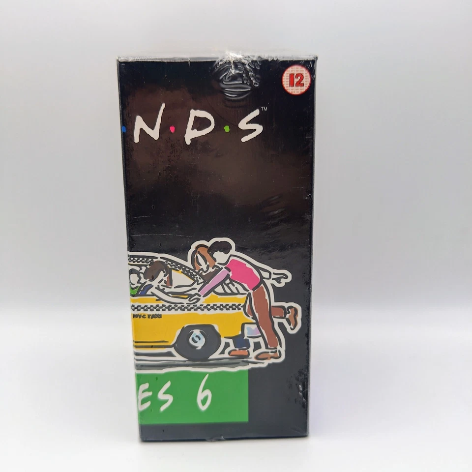 Friends Complete Series 6 Box 2 VHS New And Sealed 1997 (Ep 13-24) 4:3 - Image 2 of 4