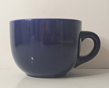 Jumbo Soup Mug 24 Oz Cup Cobalt Navy Blue Cer...
