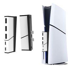 5-Port USB Hub for PS5 Slim with 3 USB 2 Type-C Ports