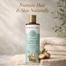 100 Pure Natural Moroccan Argan Oil for Hair Softening, Skin Glow, 100ml
