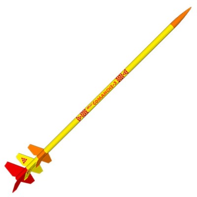 Estes Comanche 3 Flying Model Rocket Kit, 7245 for Ages 10+