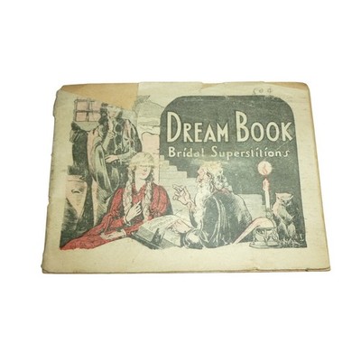 Vintage Dream Book Bridal Superstitions Dr Pierce Medical Ephemera Booklet 1920s