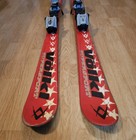 VOLKL SUPERSPORT 5 STAR 130 CM SKIS WITH MARKER MOTION JUNIOR RACING BINDINGS