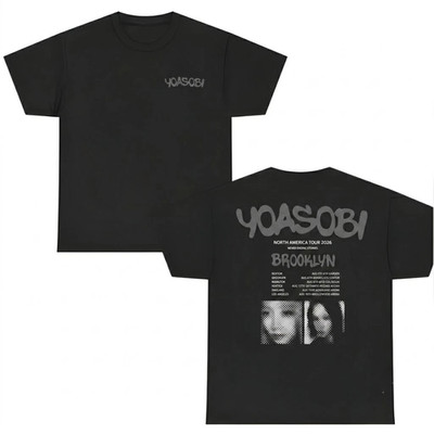 YOASOBI Brooklyn Tour 2026 Two Sided T-Shirt
