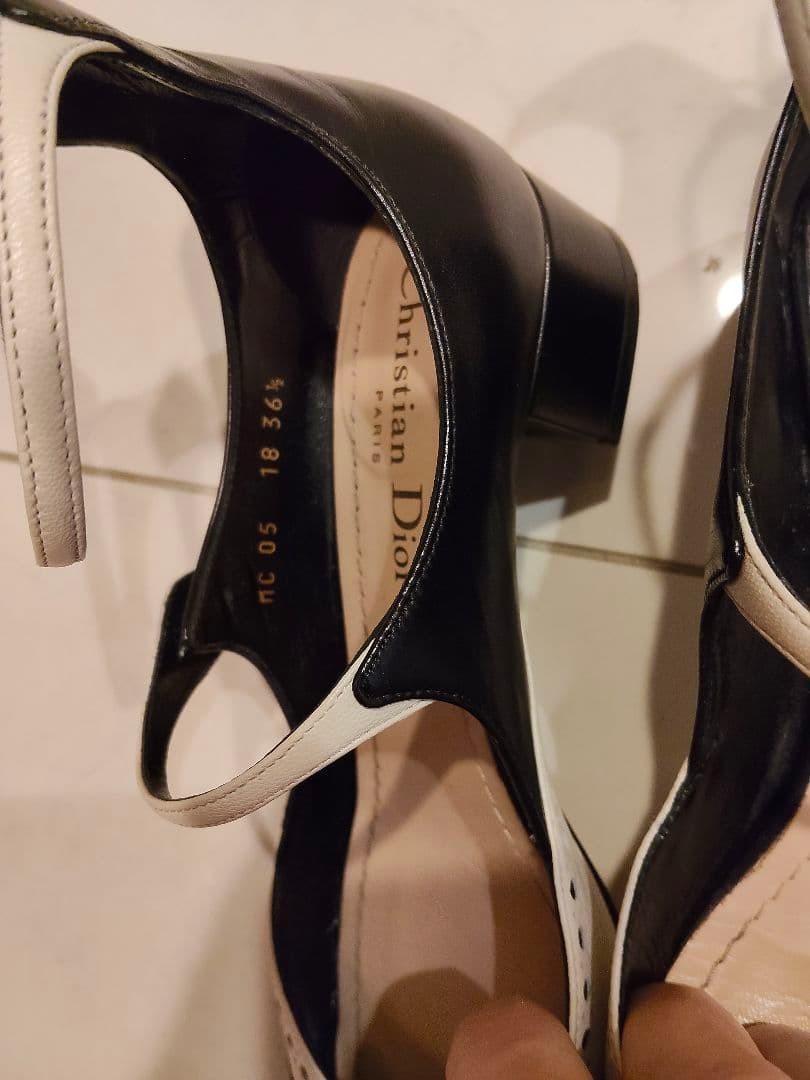 Christian Dior Pumps Heel Leather Multicolor EU36.5/US6.5 116628c thumbnail 15