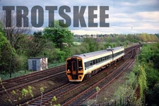 35mm Slide BR British Railways DMU Class 158 158751 Chester 1994 Original