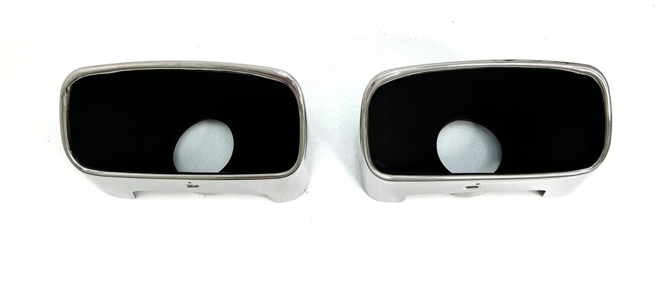 Выхлопные наконечники 2015-2023 наконечник выхлопной трубы 304 полированная нержавеющая сталь слева и Ri - Изображение 2 из 4