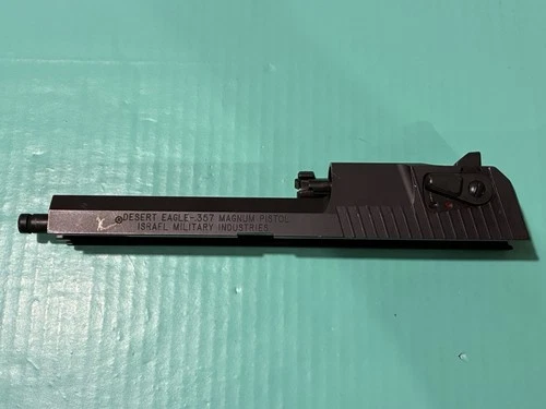 USED OEM IMI DESERT EAGLE MARK I .357 MAG BLACK SLIDE BOLT FIRING PIN REAR SIGHT