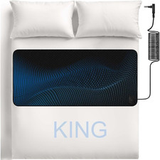 Grounding Mat for Bed, Grounding Pad for Sleeping, Tear-Resistant PU Leather Gro
