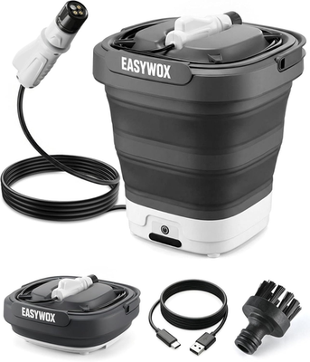 #ad Portable Electric Pressure Washer with 3.2 Gal Tank 4 In 1 Nozzle Max 290 PSI $225.99