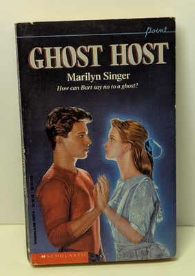 1987 Point Young Adult Ghost Host by Marilyn Singer Scholastic Books Paperback