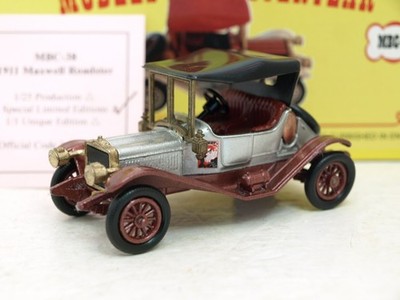 Matchbox MBC-38 Maxwell Roadster, Special Edition, 1 of 5, Code 2.